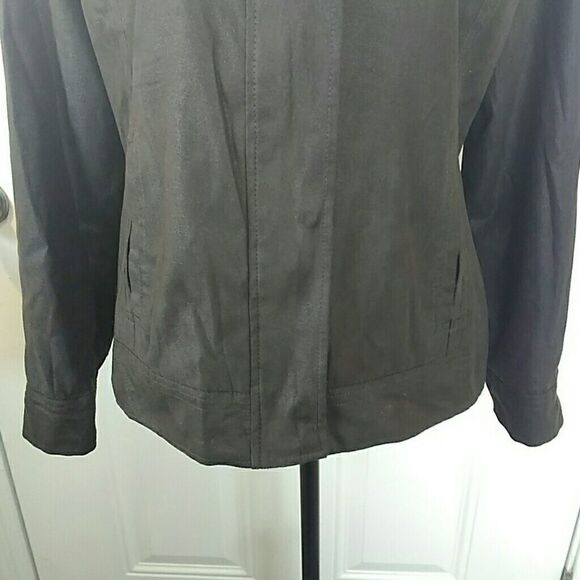 Chico's Brown jacket with suede look - Picture 3 of 8